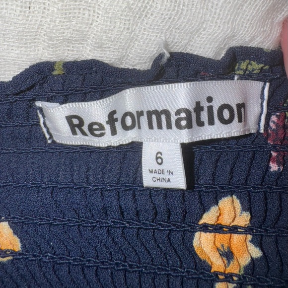 Reformation Nikita Dress Mademoiselle - Size 6 - Picture 3 of 5